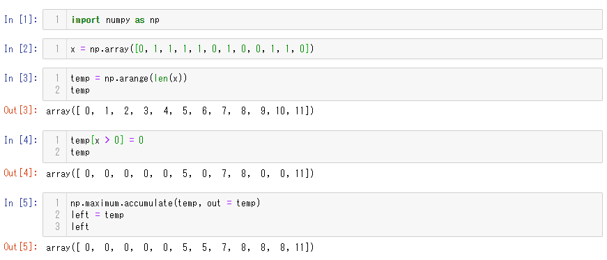 Numpy 連続同一値の数え上げ Atcoder Abc 129 D Maspyのhp